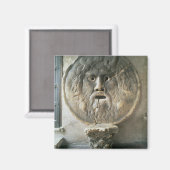 La Bocca di Verita (Foto) Magnet (Vorderseite/Rückseite)