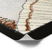 LA BOHEME, LADY MIT PERFUME FLASCHE ART DECO SCHÖN POSTER (Ecke)