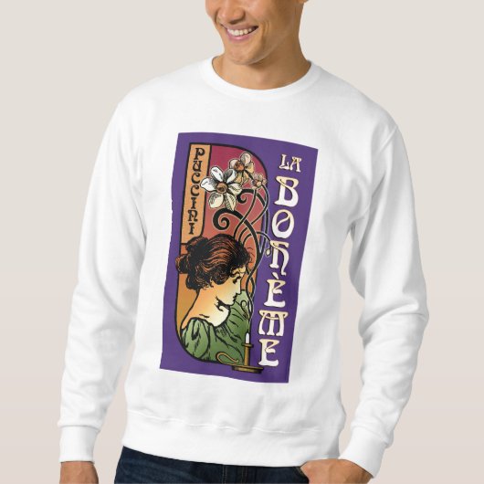 La Boheme, Oper Sweatshirt (Vorderseite)