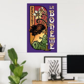 La Boheme, Opera Poster (Heimbüro)
