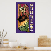 La Boheme, Opera Poster (Küche)