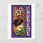 La Boheme, Opera Postkarte (Vorderseite)