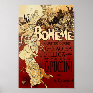 La Boheme Poster