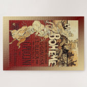 La Boheme ~ Puccini Opera 1896 Poster mit Hintergr Puzzle (Horizontal)