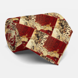 La Bohème - Vintages Poster von 1896 Krawatte