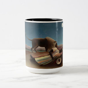 La Bohémienne Endormie Zweifarbige Tasse