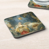 La Bonne Mere - J B Audebert - c1790 Getränkeuntersetzer (Linke Seite)