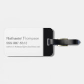 La Bonne Nuit - Treffen Sie sich bei der Speakeasy Gepäckanhänger (Rückseite horizontal)