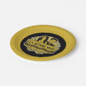 La Bonne Nuit - Treffen Sie sich bei der Speakeasy Pappteller (Schrägansicht)