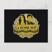 La Bonne Nuit - Treffen Sie sich bei der Speakeasy Postkarte (Vorderseite)