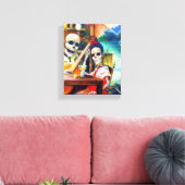 La Borracha-Tag der Toten Leinwanddruck (Insitu (Wohnzimmer))