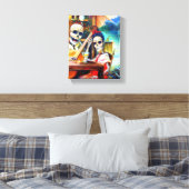 La Borracha-Tag der Toten Leinwanddruck (Insitu (Schlafzimmer))