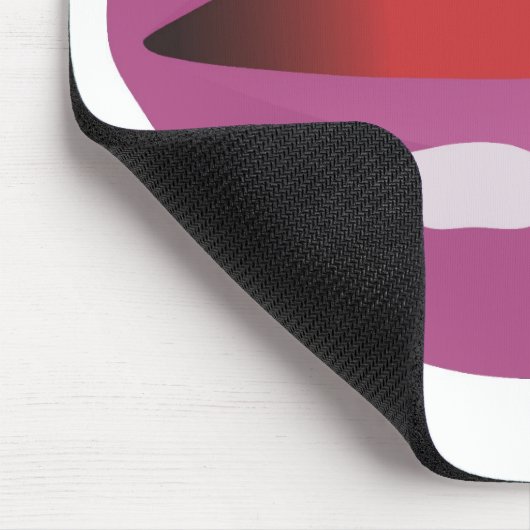 La Bouche Mousepad (Ecke)