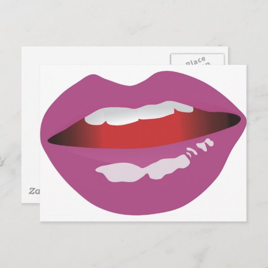 La Bouche Postkarte (Vorne/Hinten)