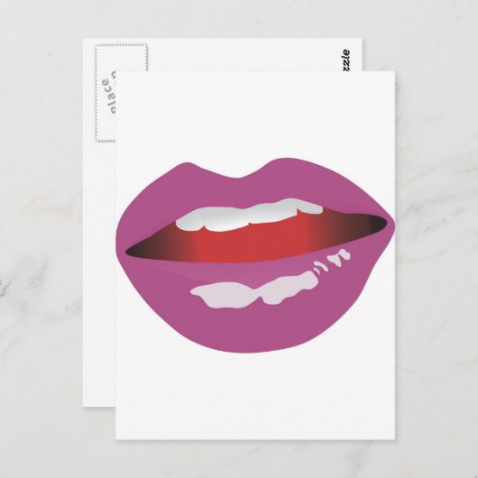 La Bouche Postkarte (Vorne/Hinten)