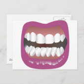 La Bouche Postkarte (Vorne/Hinten)