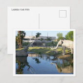 LA BREA TAR PITS #1 Postkarte (Vorne/Hinten)