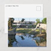 LA BREA TAR PITS #2 Postkarte (Vorne/Hinten)
