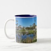 La Brea Teer-Gruben-Tasse Zweifarbige Tasse (Links)