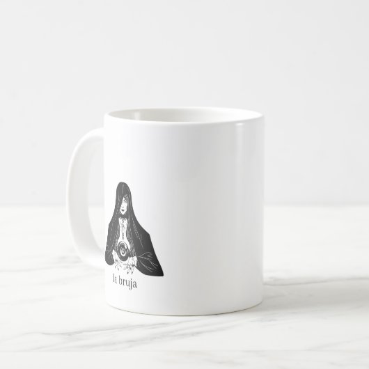 LA BRUJA TASSE| Ästhetik| Gotische Tasse | (Vorderseite Links)