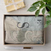 La-Butike BlumenDecoupage Blatt Seidenpapier (Geschenk)