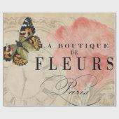 La-Butike-Schmetterling Decoupage Plakat Geschenkpapier (Flach)