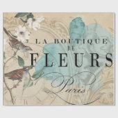 La-Butike-Vogel Decoupage Blatt Geschenkpapier (Flach)