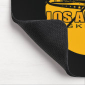 La Bysketbyll Lover Gift - Los Angeles Bysketbyll Mousepad (Ecke)