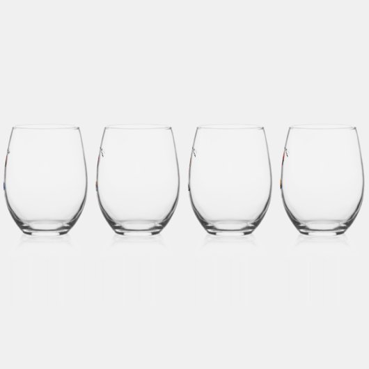 La Cabrona Jefa + Chingona Crew | Bachelorette Weinglas Ohne Stiel (Links)