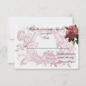 la cage aux oiseaux (Der Vogelkäfig) uAwg RSVP Karte (Rückseite)