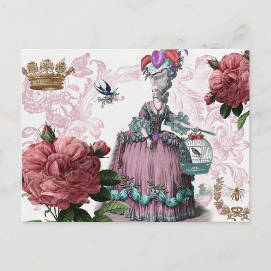 la cage aux oiseaux (The Birdcage) Postkarte (Vorderseite)