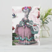 la cage aux oiseaux (Vogelkäfig) 2 Einladung (Stehend Vorderseite)