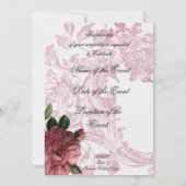 la cage aux oiseaux (Vogelkäfig) 2 Einladung (Rückseite)