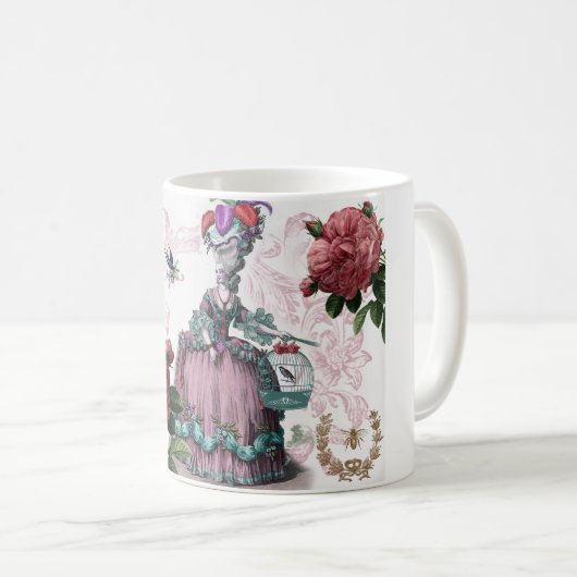 la cage aux oiseaux (Vogelkäfig) Kaffeetasse (VorderseiteRechts)