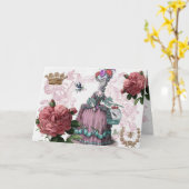 la cage aux oiseaux (Vogelkäfig) Karte (Gelbe Blume)