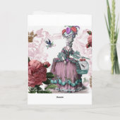 la cage aux oiseaux (Vogelkäfig) Karte (Rückseite)