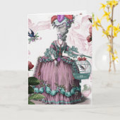 la cage aux oiseaux (Vogelkäfig) Karte (Gelbe Blume)