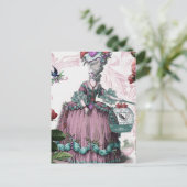 la cage aux oiseaux (Vogelkäfig) Postkarte (Stehend Vorderseite)