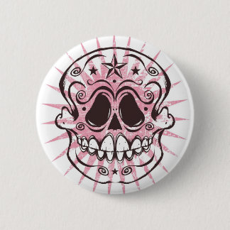 La Calavera 4 - rosa Colorway Button