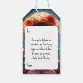 🌹 La Calavera Catrina: 🌹 Geschenkanhänger (Rückseite)