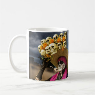 La Calavera Catrina Kaffeetasse