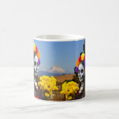 La Calavera Catrina Kaffeetasse (Mittel)