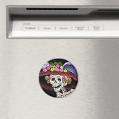 La Calavera Catrina [magnet] Magnet (In Situ (Geschirrspüler))