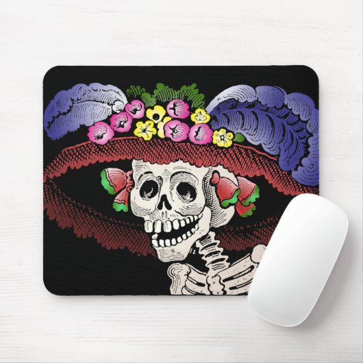 La Calavera Catrina [mousepad] Mousepad (Mit Mouse)