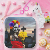 La Calavera Catrina Pappteller (Party)