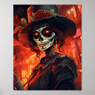 La Calavera Catrina Poster