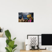 La Calavera Catrina Poster (Heimbüro)