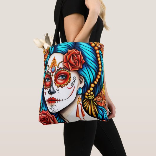 La Calavera Catrina Tasche (Von Nahem)