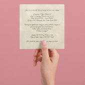 La Calavera Hermosa, Brauch Einladung