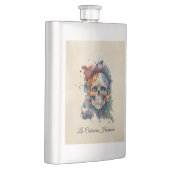 La Calavera Hermosa, Brauch Flachmann (Rechts)